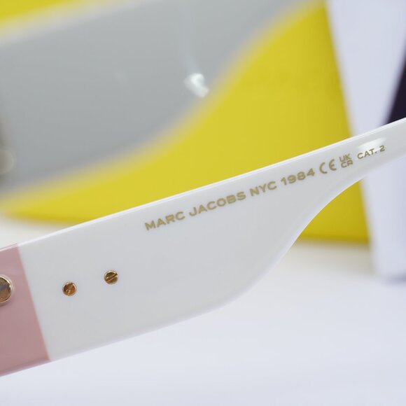 Marc Jacobs MARC 724/S 0FWM 4S Cat Eye Sunglasses - Nude\Brown - Picture 7 of 9